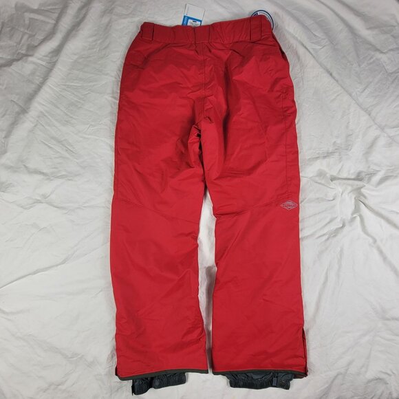 Columbia Omni Tech Bugaboo Mens Large Red Ski Pants Winter Snow Outdoors Camping - Picture 2 of 12